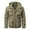 Khaki, variant on Men's Workwear Jacket with Removable Sleeves & Hood, Multi-Pocket Outdoor Hiking Coat, Zip-Up Long Sleeve Cargo Bomber Outerwear
