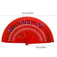 thumbnail image 3 of JZROCKER Folding Fan Party Handheld Fan Classical Home Decorations Craft Party Handheld, 3 of 21