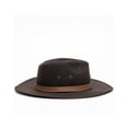 thumbnail image 4 of Outback Trading Company Men's Kodiak Black Oilskin Hat 1480-BLK, 4 of 8