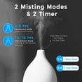 thumbnail image 3 of Stelive Essential Oil Diffuser, Ultrasonic Aromatherapy Diffuser 200ML, Aroma Diffuser with 4 white indicator lights, humidifying benefits, for Home or Office, 3 of 12
