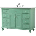 thumbnail image 4 of Elegant Lighting VF12348AW-VW Otto 48" Free Standing Single Basin Vanity Set - Off White, 4 of 7
