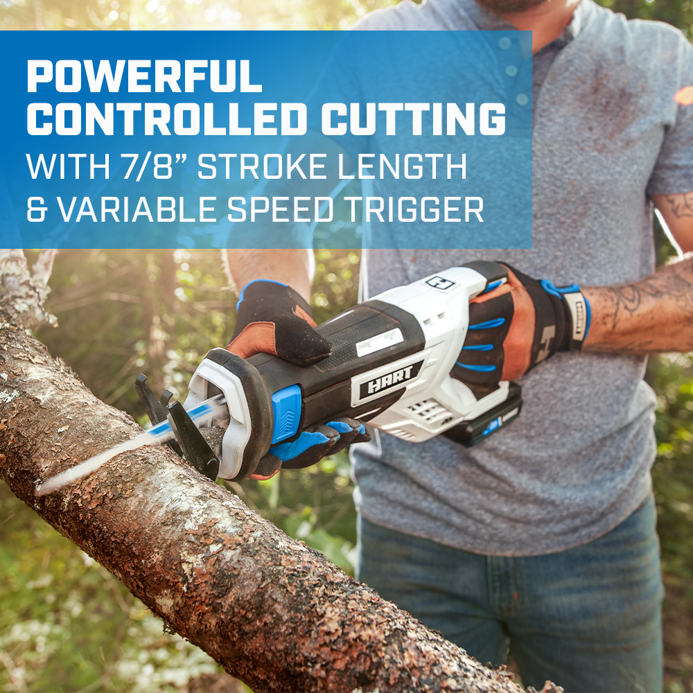 HART 20-Volt Reciprocating Saw (Battery Not Included) - image 5 of 12
