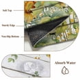thumbnail image 6 of Rectangle Rug 5x8ft Area Rug,Spring Sunflower Leaf Area Rugs for Living Room Bedroom,Pastoral Plant Wood Plank Floor Mat Non-Slip Non-Shedding Carpet Indoor Accent Rugs, 6 of 9