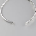 thumbnail image 4 of Sterling Silver Irish Claddagh Celtic Knot Bangle Bracelet, 4 of 6