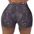 thumbnail image 2 of Picia Golden Bumblebee Printed Workout Shorts for Women Seamless Scrunch Butt Lifting High Waisted Yoga Gym Booty Running Moisture-wicking Short Pants-X-Large, 2 of 9