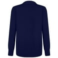 thumbnail image 3 of Labakihah coats for women Women's Cardigans With Pockets Casual Lightweight Open Front Cardigan Sweaters Blue L, 3 of 8
