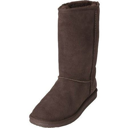 shearling flats