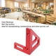 thumbnail image 3 of Regla De Medición Multiángulo 3D, aleación De Aluminio Transportador Cuadrado Para Carpintería, Regla Triangular De Ingletes De Alta Precisión Para Bricoladores, Ingenieros, 3 of 7