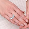 thumbnail image 6 of Pompeii 12Ct Oval Diamond Eternity Ring 14k Gold or Platinum Wedding Band Lab Grown, 6 of 6