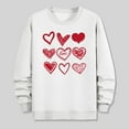 thumbnail image 4 of PNTUTB Men's Valentine's Day Fashion Print Long Sleeve Classic Crew Neck Pullover Casual Loose Comfort Sweatshirts, 4 of 6