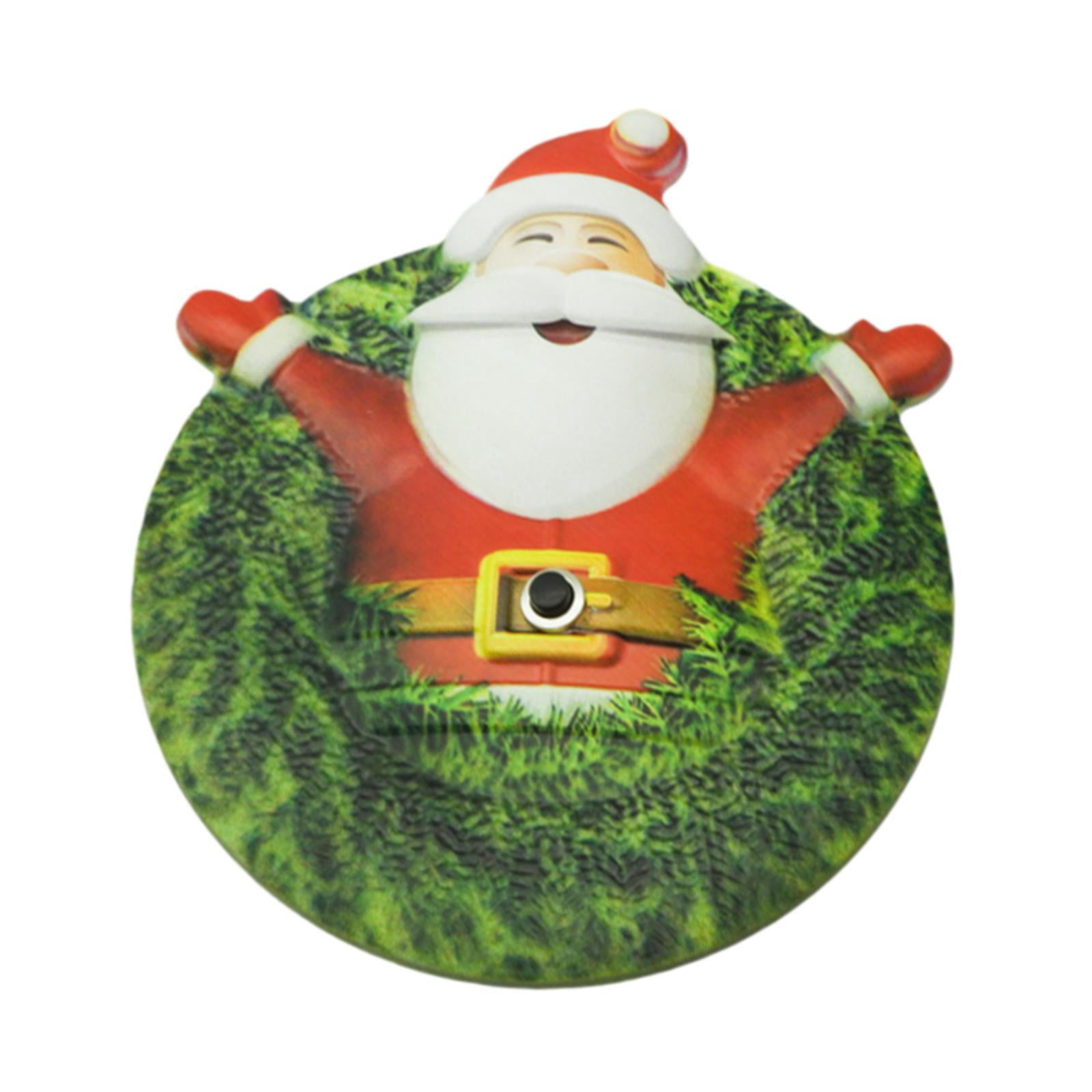 TISHITA Santa Claus Door Chime Easily Install Entry Chime Christmas Decoration Push Button Door Bell for Office Bedroom Gate