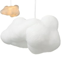 SEWCHICS Modern Cloud Ceiling Pendant Light Fixture, Decorative LED Lamp for Home, Bedroom, Living Room, Bar, and Office
