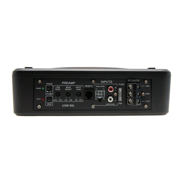 Power Acoustik USW-80L Low Profile 8