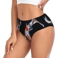 thumbnail image 2 of Fotbe Tricolor Koi Fish Trio Calzones Estampados para Mujer – Ropa Interior de Algodón, Cómoda, Suave y Elástica-XX-Large, 2 of 6