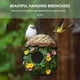 thumbnail image 4 of Irfora Colgante Casa de pájaros Decorativa Linda jaula para pájaros Resina al aire libre Casa de pájaros Nido colgante Adorno Caja de pájaros Figura para cacatúa Guacamayo Periquito Pinzones Irfora Casa Colgante, 4 of 7