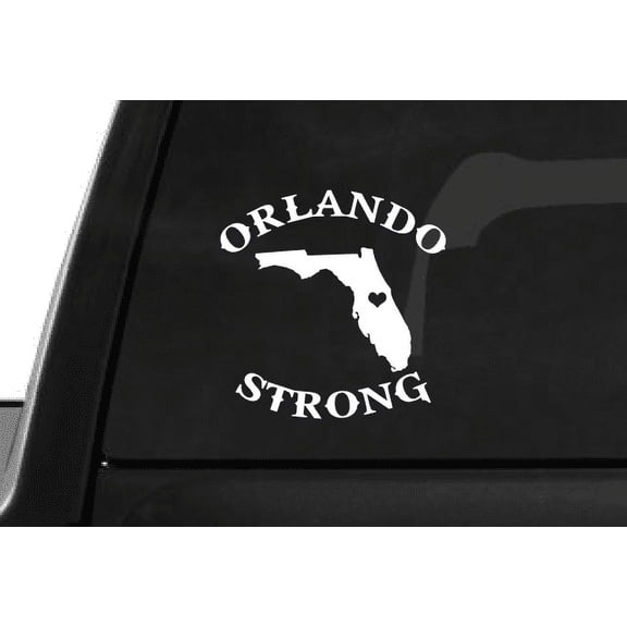 Orlando Strong Florida (M14) Vinyl Decal Sticker Car/Truck Laptop/Netbook Window