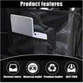 thumbnail image 2 of Tattom Handbag Holder for Car, Auto Net Pocket Purse Holder Between Front Seats Car Storage Organizer, Universal Car Accessories for Women and Men, Pet Car Barrier (Black), 2 of 6