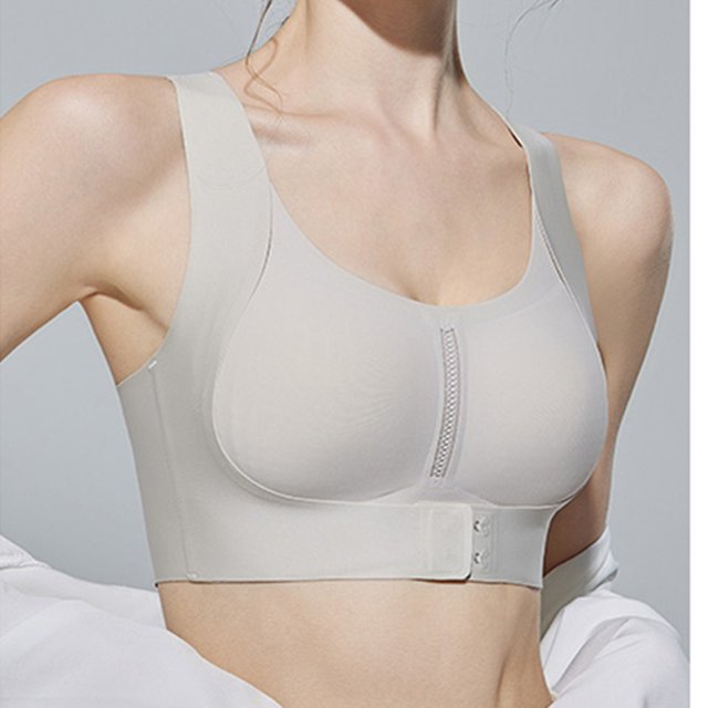 Women's Plus Size Wireless Bra, Full Coverage Support Seamless Comfort Lift for Everyday Wear