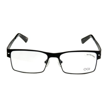 Ogi 4505 54-16-145 Black Full-Rim Eyeglasses Frame - Walmart.com