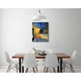 thumbnail image 2 of Café Terrace at Night by Vincent Van Gogh. The World Classic Art Reproductions, Giclee Canvas Prints Wall Art for Home Décor, 2 of 5