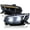 Glossy Black Housing Smoke Lens, variant on Spec-D Tuning Black Full LED DRL Projector Headlights w/ Switchback and Sequential Functions Compatible with 2016-2021 Honda Civic w/ Factory LED Headlamps, Left + Right Assembly