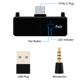thumbnail image 2 of Dongle De Transmisión De Audio Bluetooth 5,0 Tipo C Edr A2Dp Sbc Adaptador Inalámbrico Usb C De Baja Latencia Y Micrófono Para Switch Ps4 Tv Pc Vogacara EL012172-00, 2 of 6