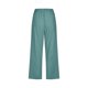 thumbnail image 5 of Pantalones de cintura alta y pierna ancha con cordón para mujer - Pantalones rectos elásticos de poliéster con bolsillos, 5 of 5