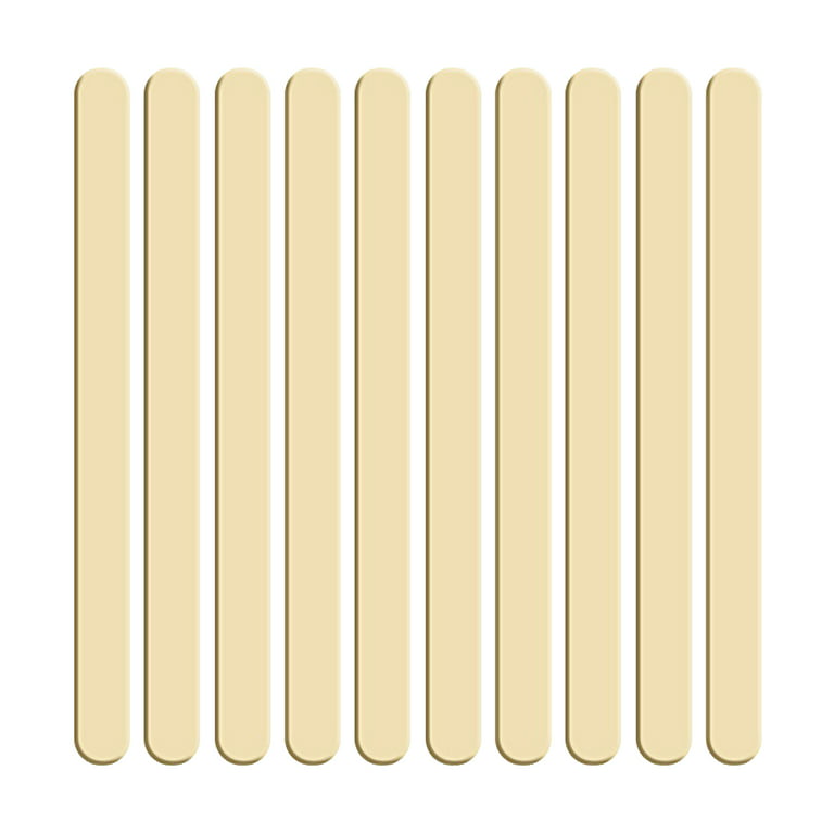 10 PCS 24 Cavity Ice Cream Sticks, 4.5 Inch Colored Food Grade Acrylic  Popsicle Sticks - Great for Party DIY Craft Creative Designs and Children  Education 