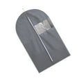 thumbnail image 1 of Bewildely Colgando ropa, ropa, traje, abrigo, funda antipolvo, bolsa de almacenamiento para el hogar, estuche organizador, armario, ropa colgante Cubiertas para muebles de jardín Gris SG Bewildely HA005487-09, 1 of 1