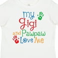 thumbnail image 4 of Inktastic My Gigi and Pawpaw Love Me Boys or Girls Toddler T-Shirt, 4 of 5