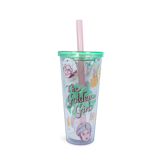 The Golden Girls Carnival Cup with Lid and Straw | 24 Ounces
