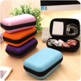 thumbnail image 3 of Listo Stock Bolsa De Almacenamiento De Auriculares Cargador Portátil Caja Mini Cremallera Redonda Duro, 3 of 4