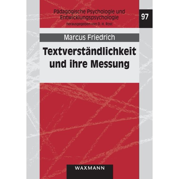 Textverständlichkeit und ihre Messung: Entwicklung und Erprobung eines Fragebogens zur Textverständlichkeit, (Paperback)