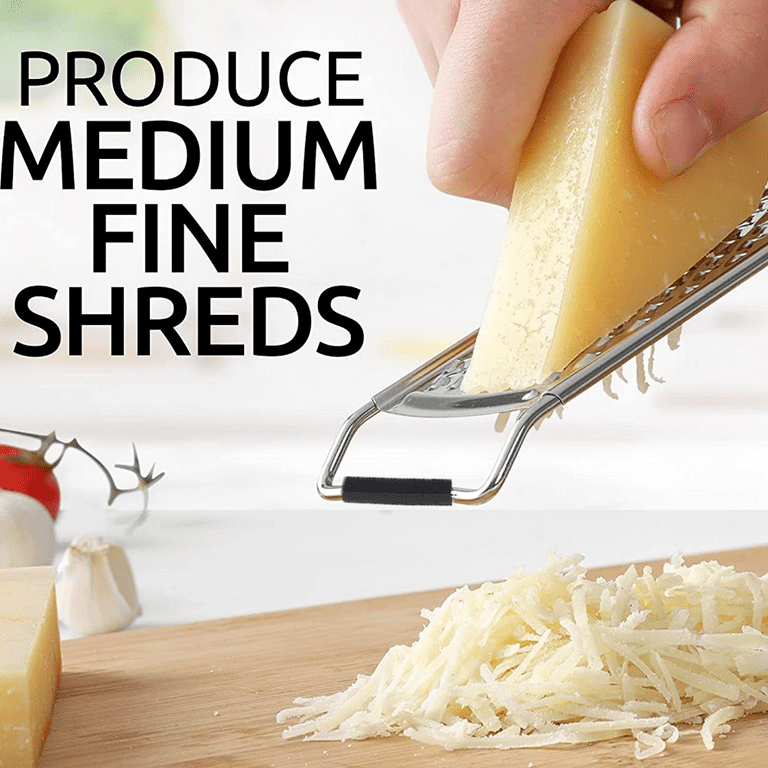  Experience the Best of Both Worlds with our Soft Touch Handle  Lemon Zester and Cheese Grater - Ideal for Shredding Cheese and Zesting  Citrus with Ease! : Home & Kitchen