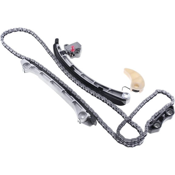 A-Premium 7PCS Engine Timing Chain Kit W/Tensioner & Oil Chain Guide & More [fit DOHC, 4Cyl 2.3L] Compatible with Mazda 3 2007-2013, 6 2006-2007, CX-7 2007-2012, Replace# 9-4306, 9-4305, 9-5743