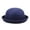 Navy, variant on Voska Versatile Trendy Rolled Brim Round Dome Hat Artificial Wool Fedora Fall Winter Unisex Hat Navy