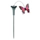 thumbnail image 3 of Solar Oscilación Voladora Mariposa Revoloteante Adorno Estaca para Jardín Césped, 3 of 6