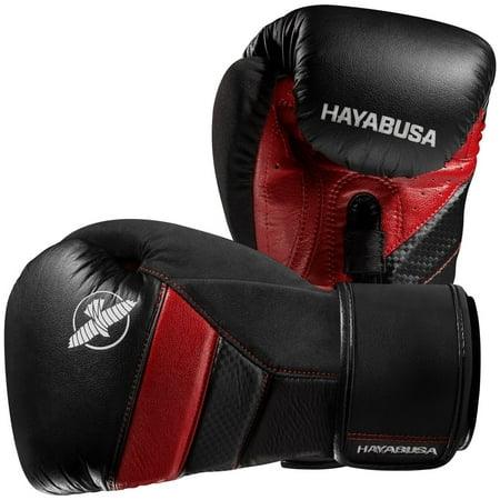 - Hayabusa T3 Dual-X Hook and Loop Closure Vylar Leather Training Boxing Gloves