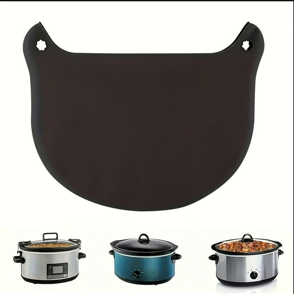 QJUHUNG Silicone Slow Cooker Liner  Reusable 6-8 Quart Cooking Bag for Oval & Round Crock Pot  Leakproof  Dishwasher Safe Accessory for 7-8QT Slow Cookers  Food-Grade Silicone  BPA-Free Z