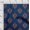 Navy Blue, variant on oneOone Organic Cotton Poplin Twill Fabric Leaves & Floral Block Fabric Prints By Yard 42 Inch Wide