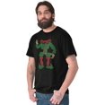 thumbnail image 4 of Ugly Christmas Stitch Pattern Elf Men's Graphic T Shirt Tees Brisco Brands S, 4 of 4