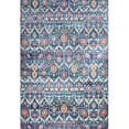 thumbnail image 1 of Bashian C186-NV-76X96-RO33A Bashian Charleston Collection Florale Transitionnelle Polypropylène Machine Made Area Rug&44; Marine - 7 Pi 6 Po x 9 Pi 6 Po, 1 of 1