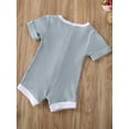 thumbnail image 3 of Coduop Newborn Baby Boys Girls Cotton Short Sleeve Romper One Piece Jumpsuit Infant Baby Clothes, 3 of 6