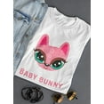 thumbnail image 3 of Pink Baby Bunny  T-Shirt Women -Image by Shutterstock, Female x-Large, 3 of 4