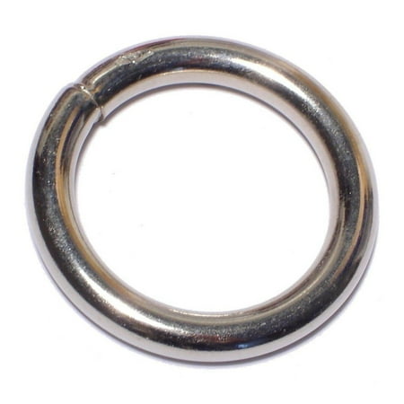 

#6 x 1-1/4 Zinc Plated Steel Welded Rings WRS-032 (8 pcs.)