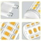 thumbnail image 3 of Paquete de 5 bombillas LED G9: 5 W equivalente a 33 W 40 W G9 halógena 420 lm blanco frío 6000 K sin parpadeo CA 220-240 V no regulable [Clase de eficiencia energética A+], 3 of 5