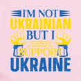 thumbnail image 2 of CafePress - I'm Not Ukrainian But I Support Ukraine Body Suit - Long Sleeve Cotton Baby Bodysuit, 2 of 4