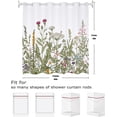 thumbnail image 3 of Spa Fabric Shower Curtain Rock Scenic Ringless Shower Curtain Zen Bamboo Shower Curtain Heavy Weighted Bathroom Curtains Waterproof Polyester Fabric Bathroom Art Decor Set 72x72 Inches, 3 of 6