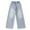 ZE Blue, variant on Jeans for Boys Tollder Kids Girl Spring Summer Thin Breathable High Elastic Waist Flared Jeans Casual Wide Leg Denim Pants Jeans for Teens Blue 4 Years-5 Years