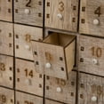 thumbnail image 5 of 15.25" Brown Unique LED Wooden Countdown Farmhouse Decor, 5 of 5